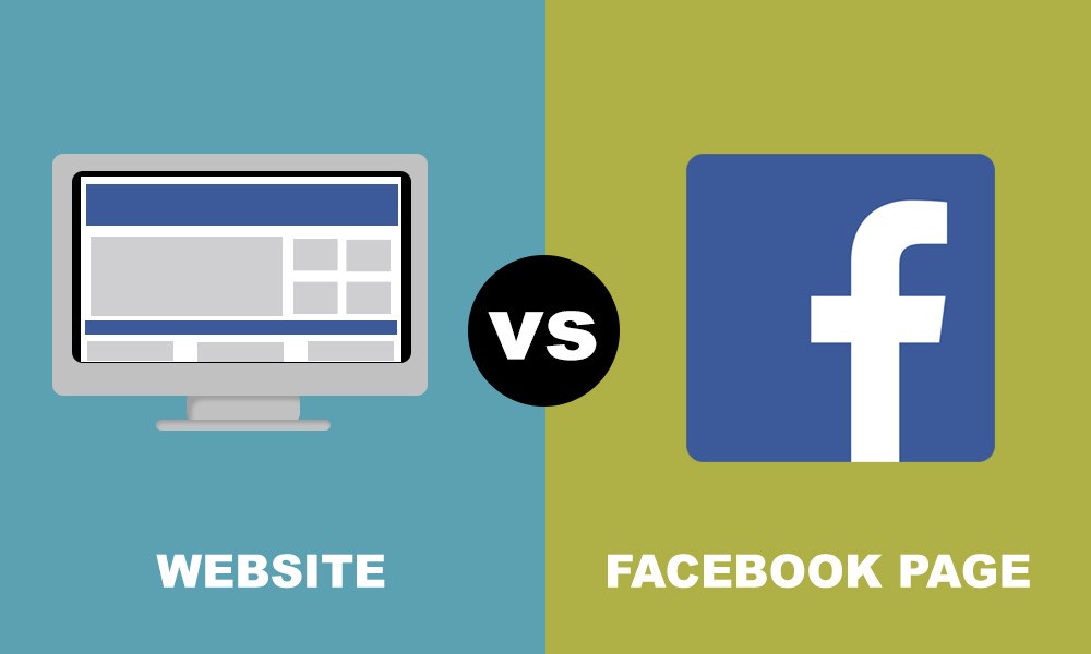 Facebook or website?  Self-promotion on a shoestring